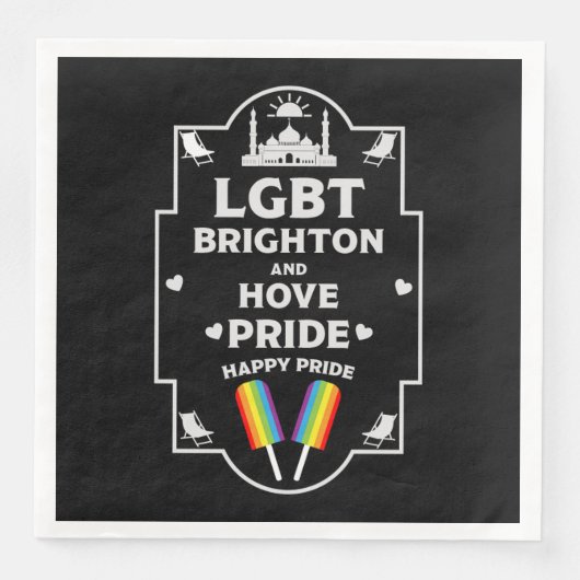 Brighton en Hove trots Servet (Voorkant)