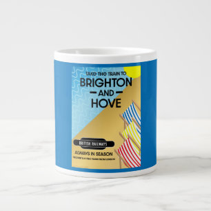 Brighton- en hoventreinen grote koffiekop