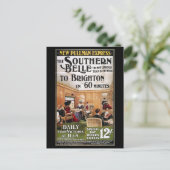 Brighton, Engeland, treincursie Briefkaart (Staand voorkant)