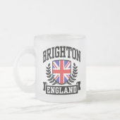 Brighton England Matglas Koffiemok (Links)