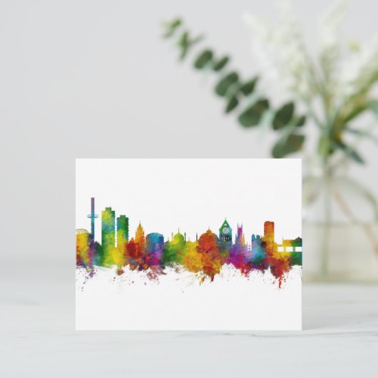 Brighton England Skyline Briefkaart (Staand voorkant)