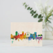 Brighton England Skyline Briefkaart (Staand voorkant)