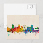 Brighton England Skyline Briefkaart (Voorkant / Achterkant)