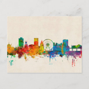 Brighton England Skyline Briefkaart