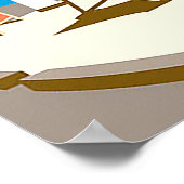 Brighton England vintage poster (Hoek)