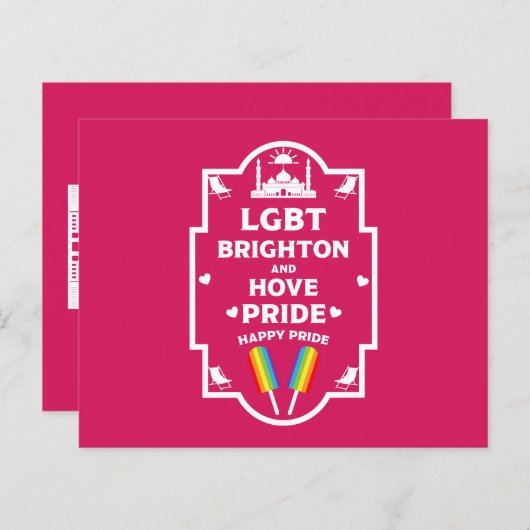Brighton Gay Pride (Voorkant / Achterkant)