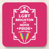 Brighton Gay Pride Bier Onderzetter (Voorkant)