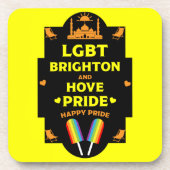 Brighton Gay Pride Bier Onderzetter (Voorkant)