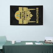 Brighton Gay Pride - Brighton Nederland - LGBT Spandoek (Beurs)