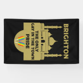 Brighton Gay Pride - Brighton Nederland - LGBT Spandoek (Horizontaal)