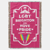 Brighton Gay Pride Deken (Voorkant Verticaal)