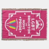 Brighton Gay Pride Deken (Voorkant)