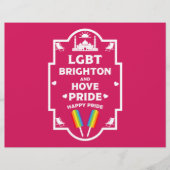 Brighton Gay Pride Flyer (Voorkant)