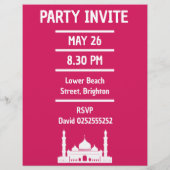 Brighton Gay Pride Flyer (Achterkant)