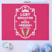 Brighton Gay Pride Flyer (Enkel)
