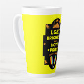 Brighton Gay Pride Latte Mok (Linkerhoek)