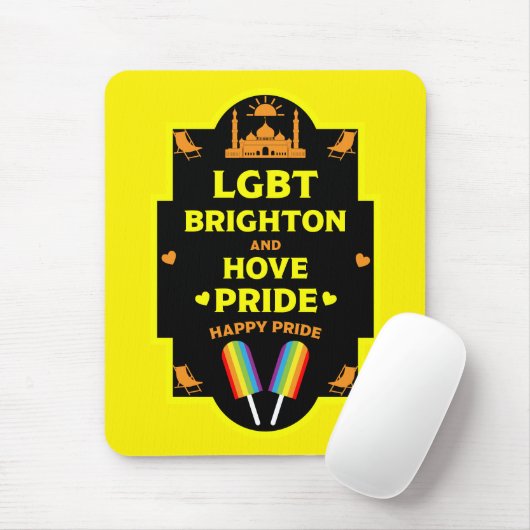 Brighton Gay Pride Muismat (Met muis)