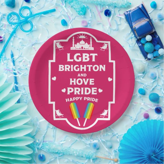 Brighton Gay Pride Papieren Bordje (Feest)