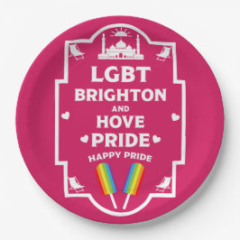 Brighton Gay Pride Papieren Bordje