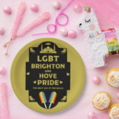 Brighton Gay Pride Papieren Bordje (Feest)