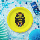 Brighton Gay Pride Papieren Bordje (Feest)