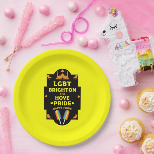 Brighton Gay Pride Papieren Bordje (Feest)