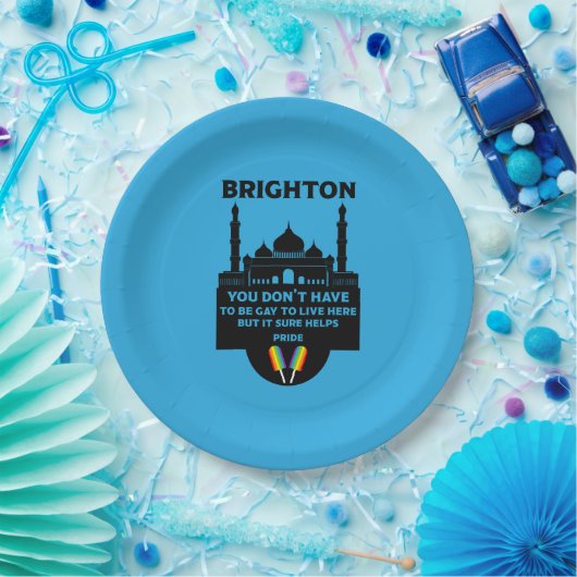 Brighton Gay Pride Papieren Bordje (Feest)
