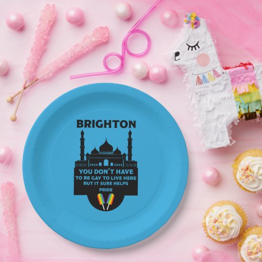 Brighton Gay Pride Papieren Bordje (Feest)
