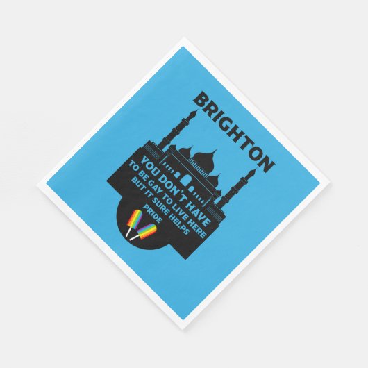 Brighton Gay Pride Servet (Hoek)