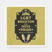 Brighton Gay Pride Servet (Voorkant)