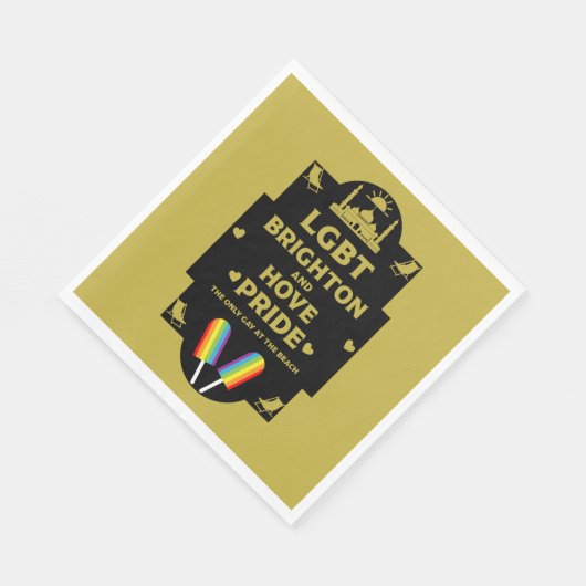 Brighton Gay Pride Servet (Hoek)