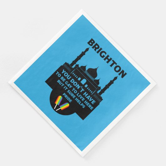 Brighton Gay Pride Servet (Hoek)