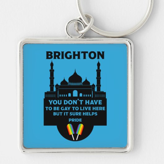 Brighton Gay Pride Sleutelhanger (Voorkant)