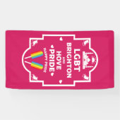 Brighton Gay Pride Spandoek (Horizontaal)