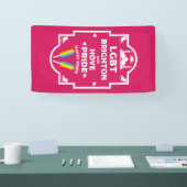 Brighton Gay Pride Spandoek (Beurs)