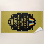 Brighton Gay Pride Strandlaken (Voorkant)