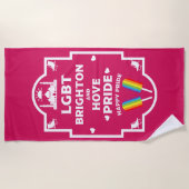 Brighton Gay Pride Strandlaken (Voorkant)