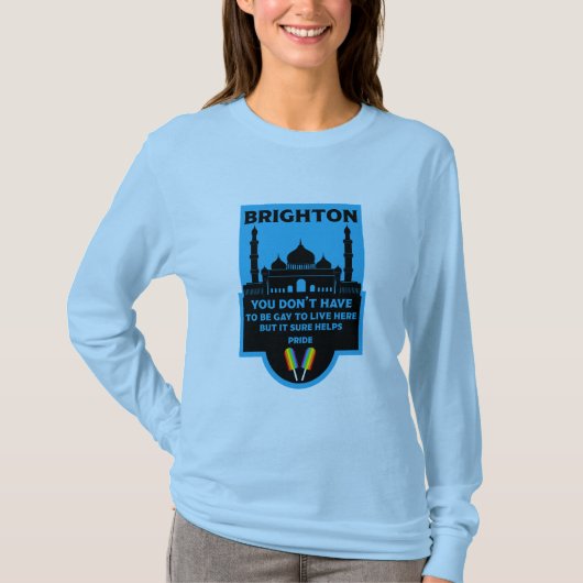 Brighton Gay Pride T-shirt (Voorkant)