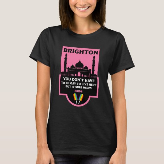 Brighton Gay Pride T-shirt (Voorkant)