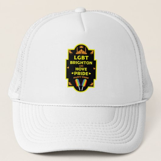 Brighton Gay Pride Trucker Pet (Voorkant)