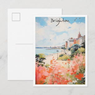 Brighton Kunst Reizen  Briefkaart