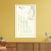 Brighton Land Association, aangrenzende Leermeer Canvas Afdruk (Insitu (Woonkamer))