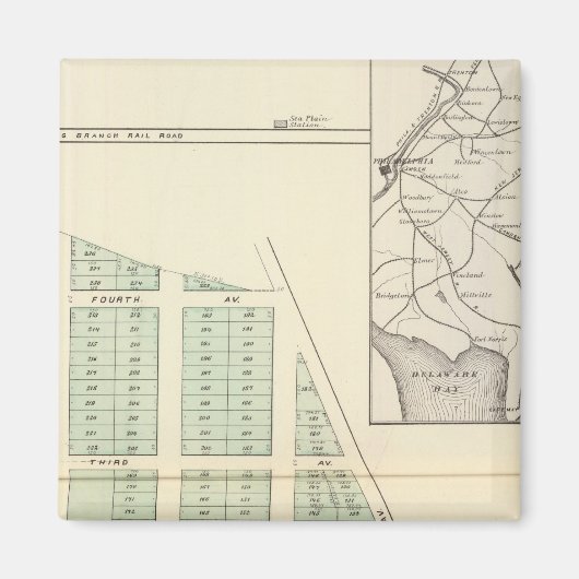 Brighton Land Association, aangrenzende Leermeer Magneet (Voorkant)