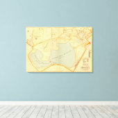 Brighton, Massachusettes 5 Canvas Afdruk (Insitu (Houten vloer))