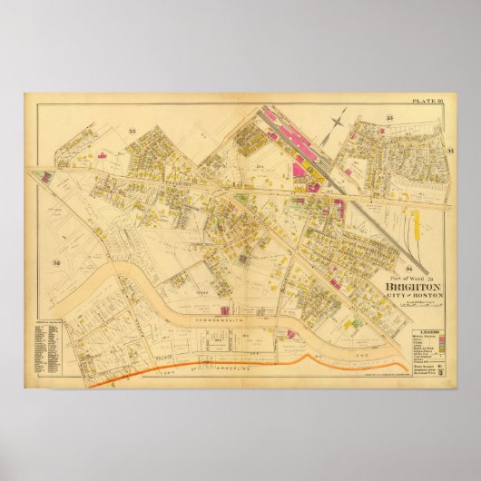 Brighton, Massachusettes 5 Poster (Voorkant)