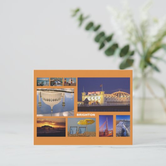 Brighton multi-afbeelding briefkaart (Staand voorkant)