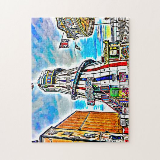 Brighton Palace Pier Fairground Rides Legpuzzel (Verticaal)