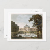 Brighton Pavilion: Voorgesteld uitzicht van de tui Briefkaart (Voorkant / Achterkant)