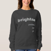 Brighton Pebbles Rock Pier Sweater (Voorkant)
