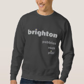 Brighton Pebbles Rock Pier Sweater (Voorkant)